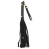Banoch Flogger klein zwart imitatie suede zweep zacht 30 cm 1 scaled Banoch Flogger klein zwart imitatie suede zweep zacht 30 cm 1 scaled