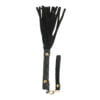 Banoch Flogger klein zwart imitatie suede zweep zacht 30 cm 4 scaled Banoch Flogger klein zwart imitatie suede zweep zacht 30 cm 4 scaled