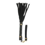 Banoch Flogger klein zwart imitatie suede zweep zacht 30 cm 4 scaled