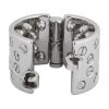 Banoch Kalis teeth silver indraaibaar met slot CBT 3 scaled Banoch Kalis teeth silver indraaibaar met slot CBT 3 scaled