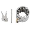Banoch Kalis teeth silver indraaibaar met slot CBT 8 scaled Banoch Kalis teeth silver indraaibaar met slot CBT 8 scaled