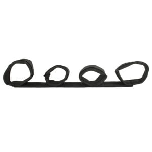 Banoch Spreidstang met klittenband velcro boeien 42 cm lang zwart 3 scaled