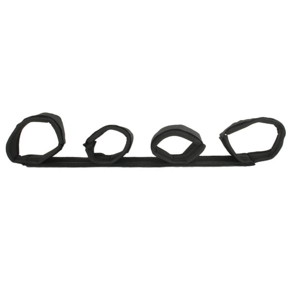 Banoch Spreidstang met klittenband velcro boeien 42 cm lang zwart 3 scaled