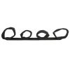 Banoch Spreidstang met klittenband velcro boeien 42 cm lang zwart 3 scaled