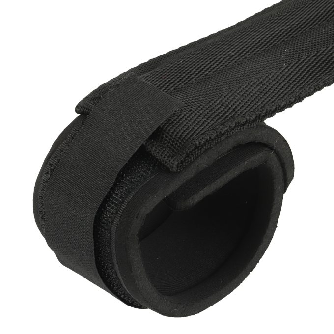 Banoch Spreidstang met klittenband velcro boeien 42 cm lang zwart 7 scaled