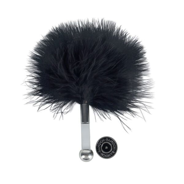 Banoch Tantra feather black zwarte streelveer (2) Banoch Tantra feather black zwarte streelveer (2)