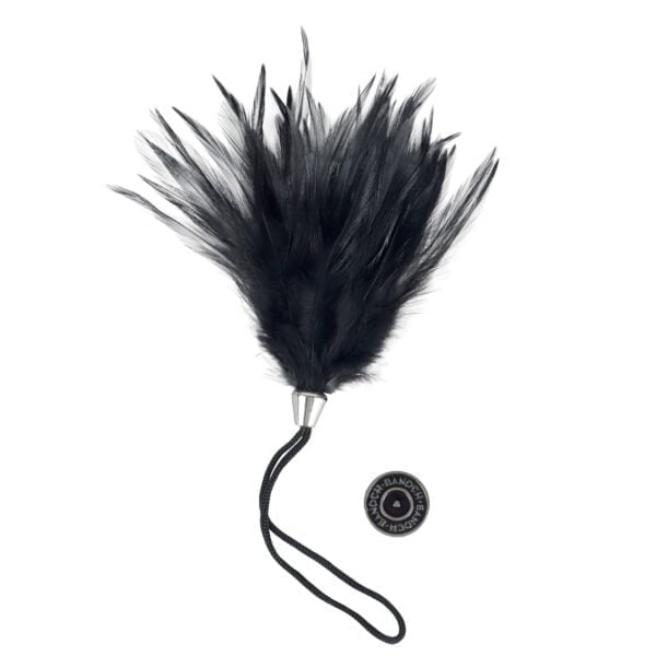 Banoch Tantra long feather black streel veer zwart (3) Banoch Tantra long feather black streel veer zwart (3)