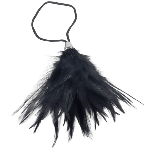 Banoch Tantra long feather black streel veer zwart (4) Banoch Tantra long feather black streel veer zwart (4)