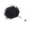 Banoch tantra black feather with clear handle 2