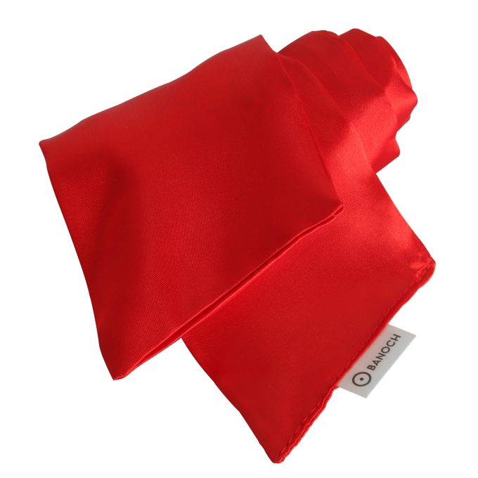 Banoch Blinddoek Rood zacht 150 cm 8 cm breed 5 scaled