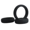Banoch Cockring set donut trio zwart siliconen O 404550 mm 6 scaled