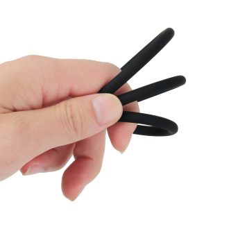 Banoch Cockring trio classic set zwart  scaled