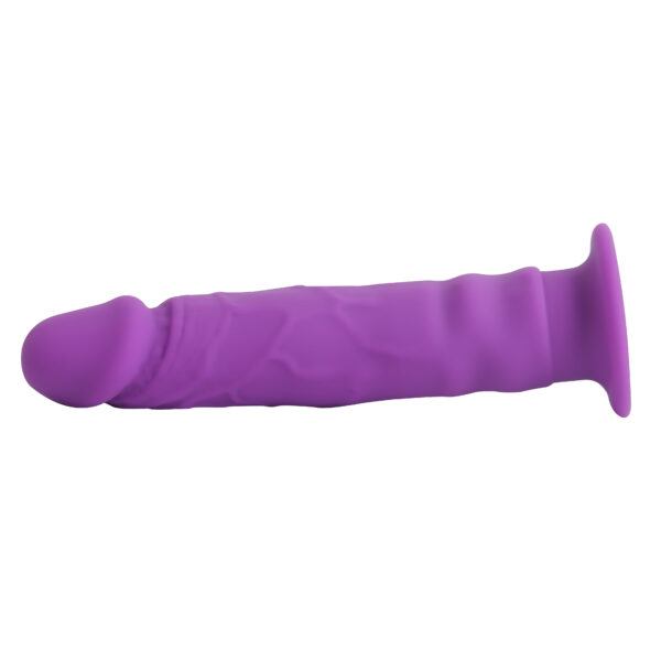 Banoch Dildo paars siliconen met zuignap 136 cm lang O 28 cm 2 scaled