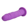 Banoch Dildo paars siliconen met zuignap 136 cm lang O 28 cm 3 scaled