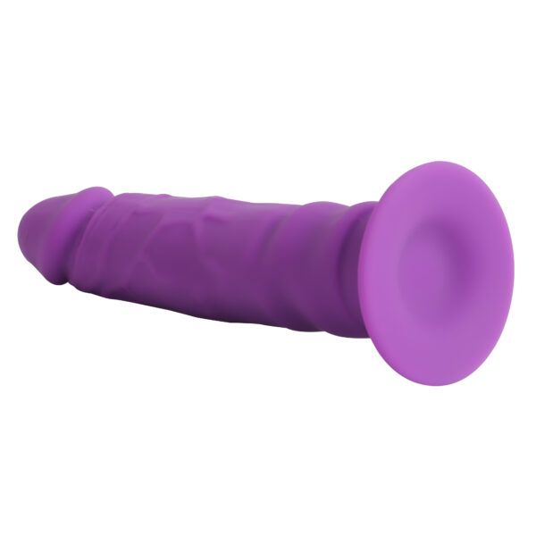 Banoch Dildo paars siliconen met zuignap 136 cm lang O 28 cm 4 scaled