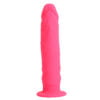 Banoch Dildo roze siliconen met zuignap 136 cm lang O 28 cm 4 scaled