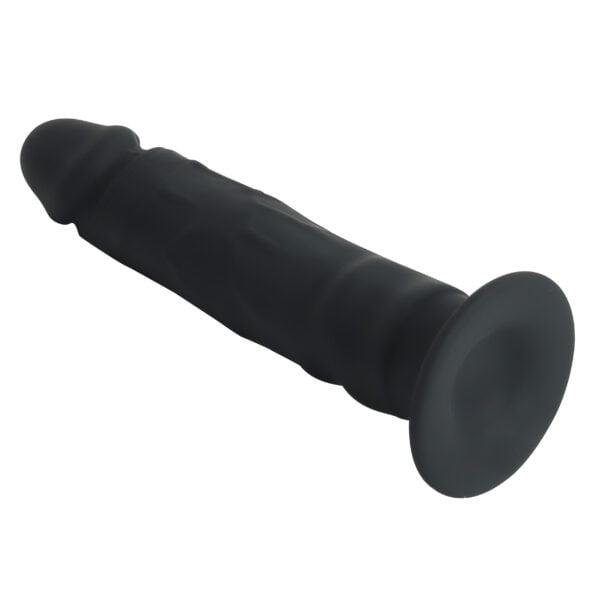 Banoch Dildo zwart siliconen met zuignap 136 cm lang O 28 cm 2 scaled