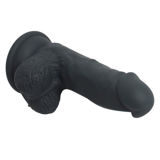 Banoch Dildo zwart siliconen penis met zuignap lengte 143 cm O 32 cm 156 gram 6 scaled