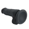 Banoch Dildo zwart siliconen penis met zuignap lengte 143 cm O 32 cm 156 gram 8 scaled