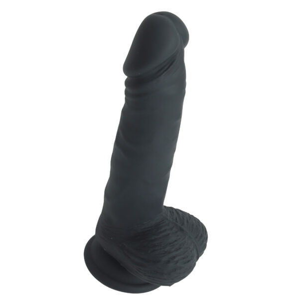 Banoch Dildo zwart siliconen penis met zuignap lengte 175 cm O 4 cm 255 gram 4 scaled