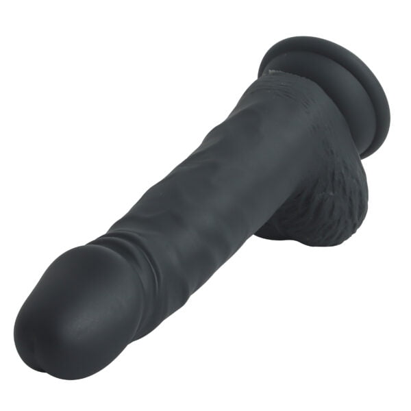 Banoch Dildo zwart siliconen penis met zuignap lengte 175 cm O 4 cm 255 gram 5 scaled