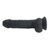 Banoch Dildo zwart siliconen penis met zuignap lengte 175 cm O 4 cm 255 gram 7 scaled