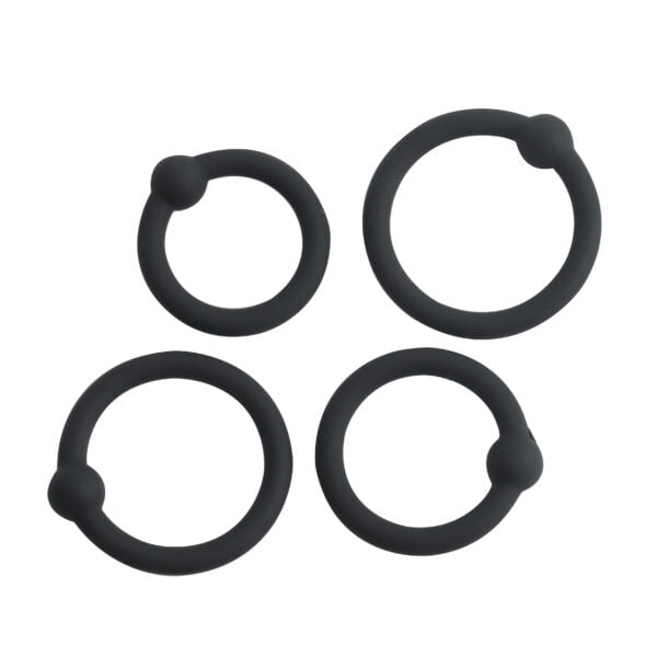 Banoch Eikelring set zwart siliconen O 25283032 mm 1 scaled