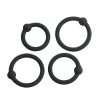 Banoch Eikelring set zwart siliconen O 25283032 mm 1 scaled