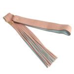 Banoch flogger flat blauw roze pu leer 50 cm BDSM 1 scaled