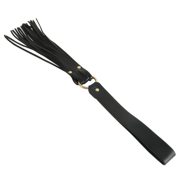Banoch flogger flat zwart pu leer 50 cm BDSM 1 scaled