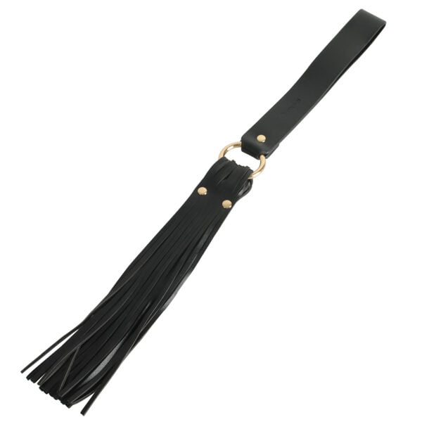 Banoch flogger flat zwart pu leer 50 cm BDSM 7 scaled