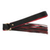 Banoch flogger flat zwart rood pu leer 50 cm BDSM 1 scaled