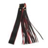 Banoch flogger flat zwart rood pu leer 50 cm BDSM 4 scaled