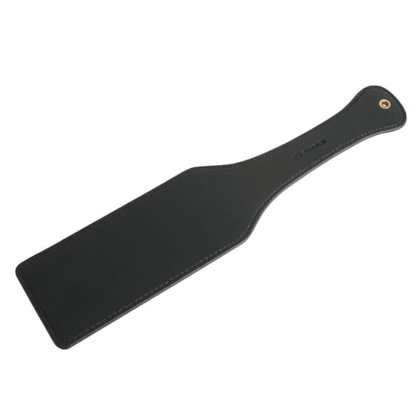 Banoch paddle zwart imitatie leer 33 cm 7 cm BDSM 3 scaled