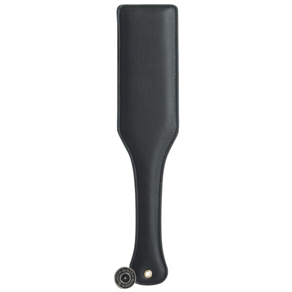 Banoch paddle zwart imitatie leer 33 cm 7 cm BDSM 7 scaled