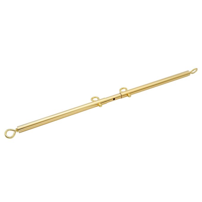 Spreidstang verstelbaar hoes 50 cm 80 cm goud spreader bar bondage 1