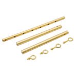 Spreidstang verstelbaar hoes 50 cm 80 cm goud spreader bar bondage 9