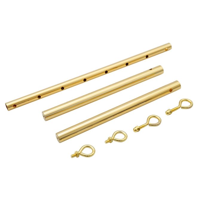 Spreidstang verstelbaar hoes 50 cm 80 cm goud spreader bar bondage 9
