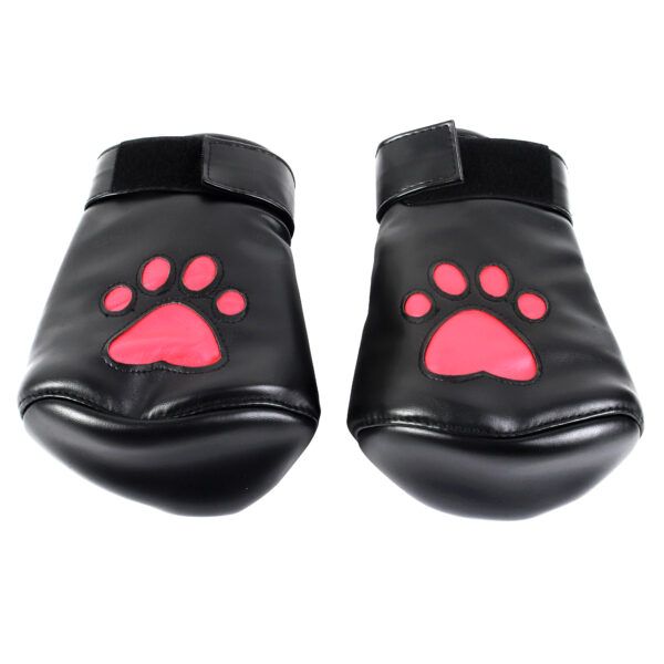 Banoch Perrito Mittones dog paws mittens bondage PU Leer rood voetje puppy play 1 scaled Banoch Perrito Mittones dog paws mittens bondage PU Leer rood voetje puppy play 1 scaled
