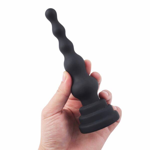 Buttplug ribbel zwart siliconen ribbels O 15171927365 mm 1 scaled