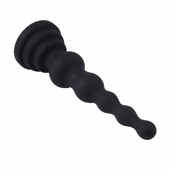 Buttplug ribbel zwart siliconen ribbels O 15171927365 mm 5 scaled