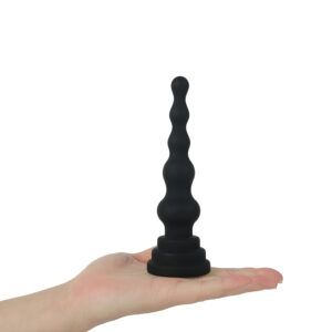 Buttplug ribbel zwart siliconen ribbels O 15171927365 mm 987102413 scaled