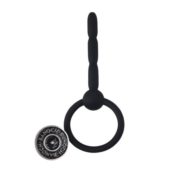 Insertable Penisplug Adagdak max. O 8 mm siliconen zwart 3 scaled