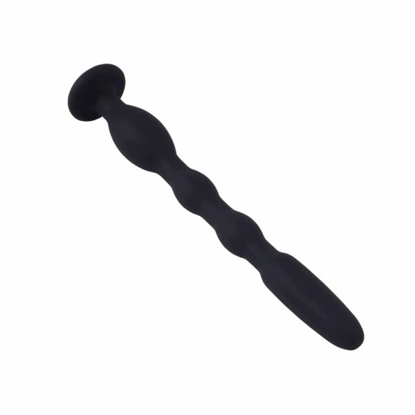 Insertable Penisplug open dilator siliconen ∅ 85 12 mm 98 mm lang 2 scaled