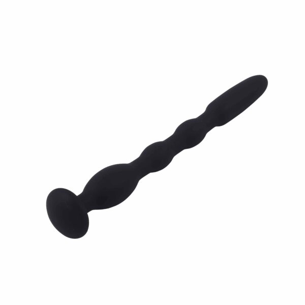 Insertable Penisplug open dilator siliconen ∅ 85 12 mm 98 mm lang 3 scaled