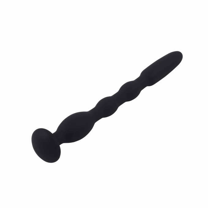 Insertable Penisplug open dilator siliconen ∅ 85 12 mm 98 mm lang 3 scaled