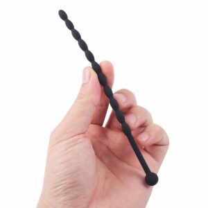 Insertable Penisstick Abu max. O 6 mm siliconen zwart 2 scaled