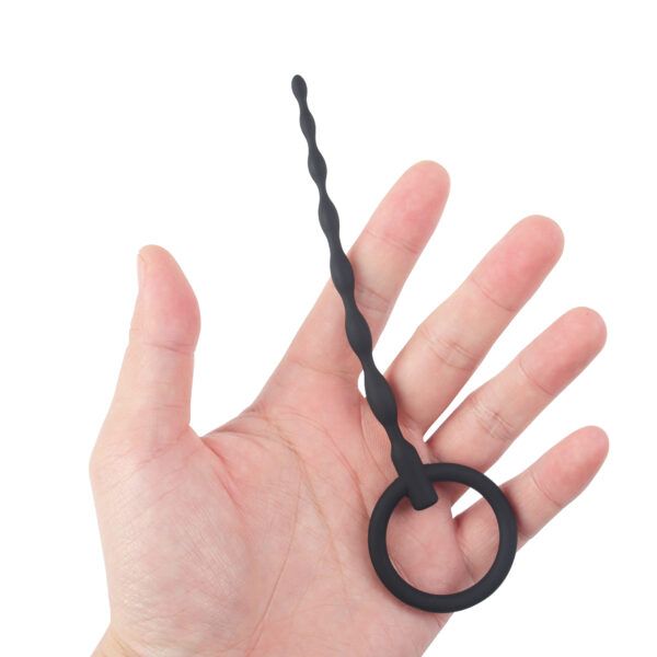 Insertable Penisstick Akagi max. O 8 mm siliconen zwart 5 scaled