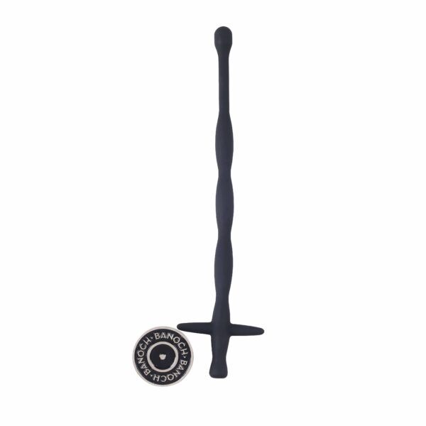 Insertable Penisstick cross dilator siliconen ∅ 8 mm 150 mm lang 2 scaled