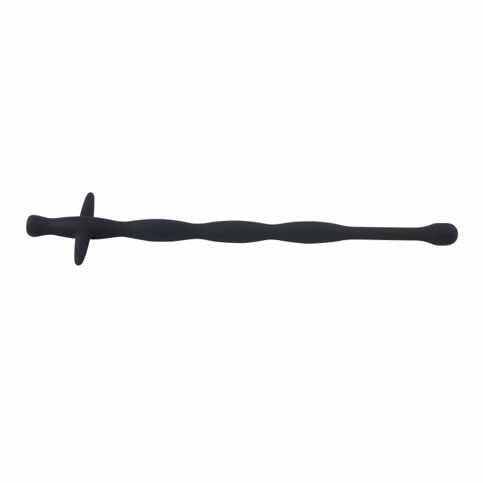 Insertable Penisstick cross dilator siliconen ∅ 8 mm 150 mm lang 4 scaled